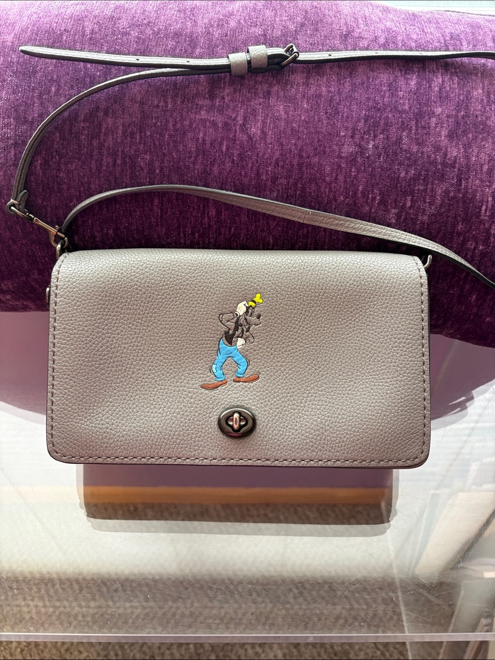 CoachXDisney Goofy dinky bag!